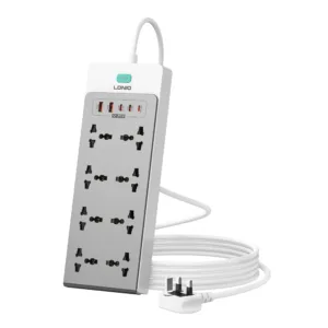 65W Nitride Gallium Nitride Desktop Power Strip SC4 EU PLUG
