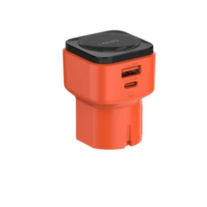LDNIO Q2420 45W Ultra-Fast Charging Universal All-In-One Travel Adapter-Type-c To Type-c Cable